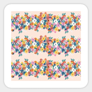 Blooming Stripes Scale Sticker